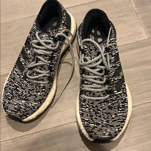 Adidas pure boost black/white